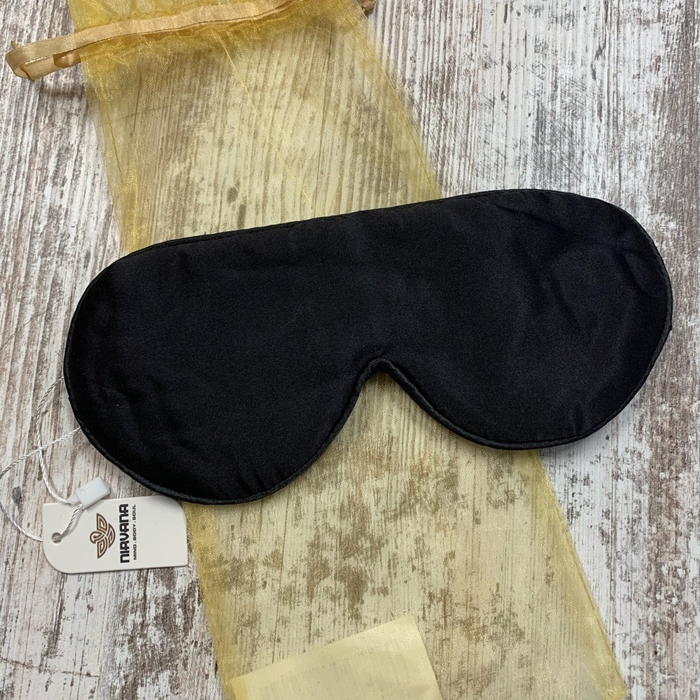 NWT Nirvana 100% Natural Silk Eye Mask & Blindfold